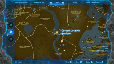 Rebonae Bridge Well Entrance Map Image