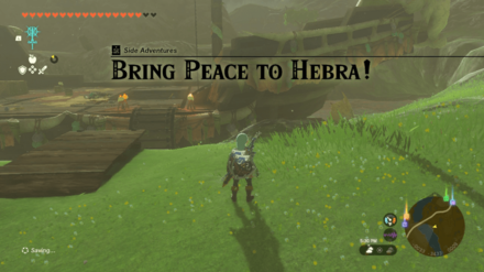 Tears of the Kingdom TOTK Bring Peace to Hebra How to Unlock