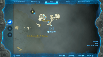 TotK - Lanayru Sea Sky