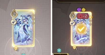 Genshin - How to Beat Fatui Cryo Cicin Mage TCG Duel - Cryo Cicin Mage Shield