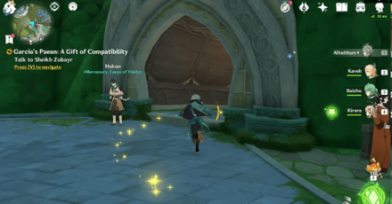 Genshin - Head to the underground theatre