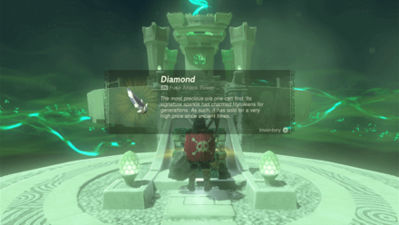 Zelda TotK Maoikes Shrine Diamond
