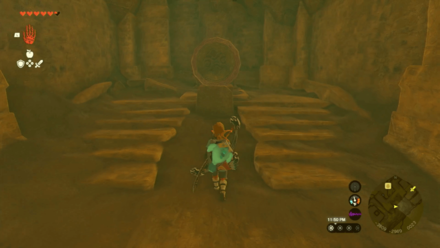 Zelda Tears of the Kingdom TotK Entering the Hidden Room in Gerudo Shelter