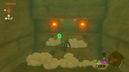 Zelda Tears of the Kingdom TotK Heading to the Statue of the Eighth Heroine Room
