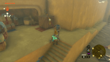 Zelda Tears of the Kingdom TotK Orb Near Gerudo Town Entrance
