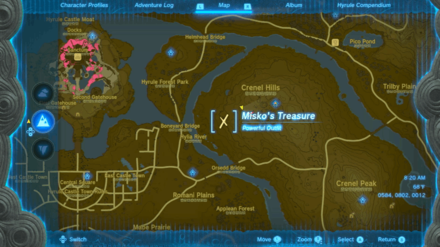 Zelda Totk - Armor is part of Misko