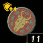 Tears of the Kingdom TOTK -  Emblazoned Shield