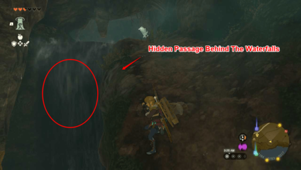 Zelda TotK - North Hyrule Plain Cave Hidden Passage