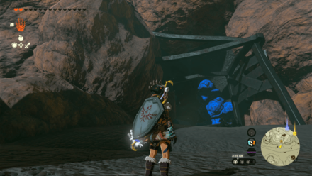 Death Mountain East Tunnel Entrance Overworld Image