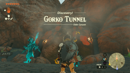 Gorko Tunnel Entrance Overworld Image