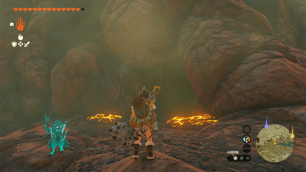 Goronbi River Cave Entrance Overworld Image