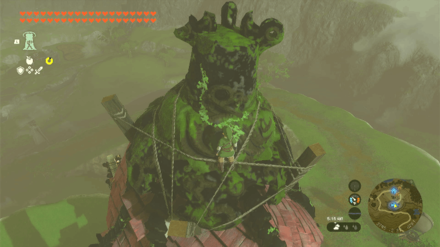 Zelda TotK - Deactivated Guardian at Hateno Tech Lab