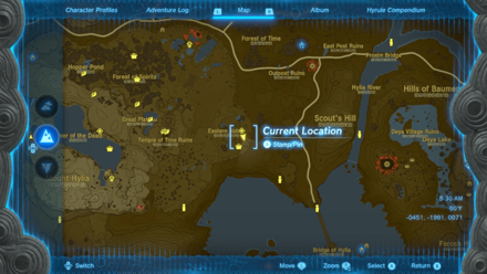 Tears of the Kingdom - Great Plateau East Chasm