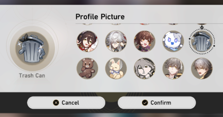 Honkai Star Rail - Trash Can Icon