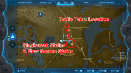 TOTK - A Monstrous Collection III - Finding a Battle Talus