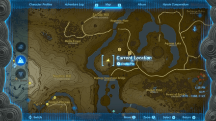 Outskirt Hill Well Entrance Map Image