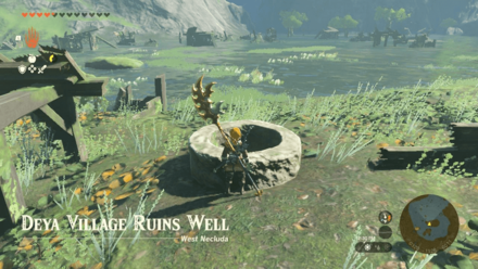 Deya Village Ruins Well Entrance Overworld Image