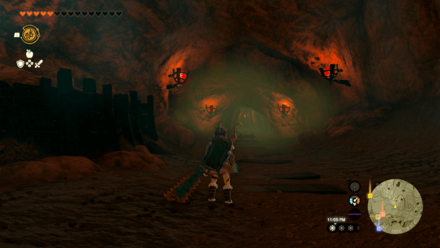 Southern Mine Cave Entrance Overworld Image