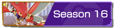 Pokemon UNITE - Battle Pass Season 16 Partial Banner