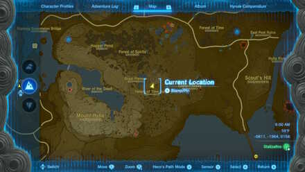 Nostalgic Fabric Map View