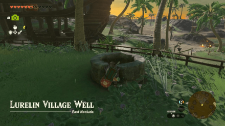 Lurelin Village Well Entrance Overworld Image