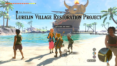 Lurelin Village Restoration Project how to unlock.