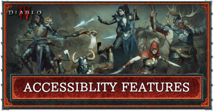 Diablo 4 - List Accessibility Features