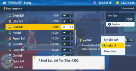 Pokemon SV - Pokemon Purchase with LP Shop