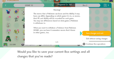 Pokemon SV - How to Transfer Pokemon from Pokemon HOME Step 5