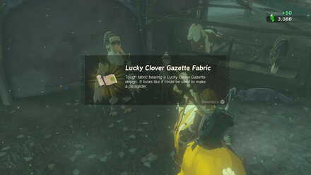 Lucky Clover Gazette Fabric Reward