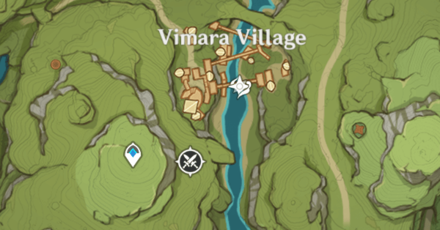 Genshin - A Tour of Wonders Day 4 - Vimara Village Location