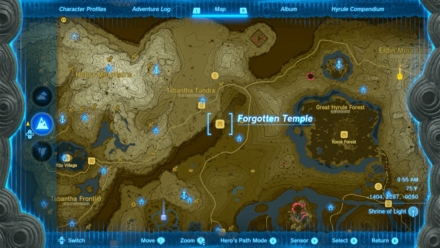 Tears of the Kingdom - Forgotten Temple