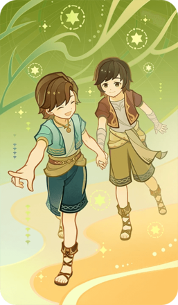 Genshin - Friendship Eternal Card