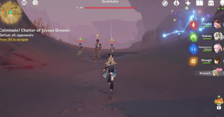 Genshin - Culminate! Chatter of Joyous Dreams - Defeat the Treasure Hoarders