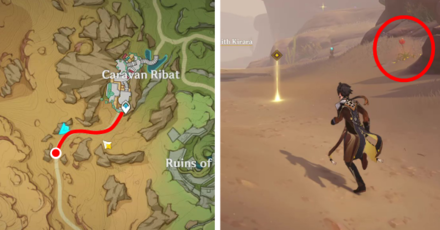 Genshin - Culminate! Chatter of Joyous Dreams - Head South to the Delivery Address