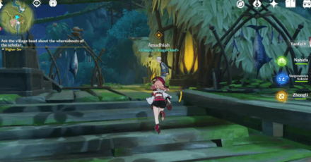 Genshin - Culminate! Chatter of Joyous Dreams - Talk to the Village Head