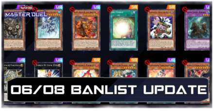 Master Duel - June 8 2023 Banlist Update Top Image