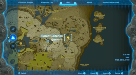 Ulria Grotto South Cave Entrance Map Image