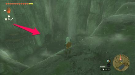 Ulria Grotto South Cave Entrance Overworld Image