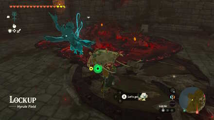 Getting the Royal Hyrulean Fabric 3