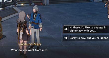 Honkai Star Rail - Fair and Square - Offer Diplomacy