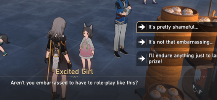Honkai Star Rail - Fair and Square - Negotiate with Excited Girl