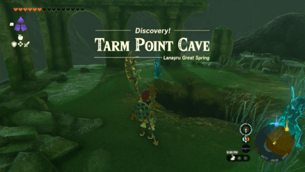 Tarm Point Cave Entrance Overworld Image