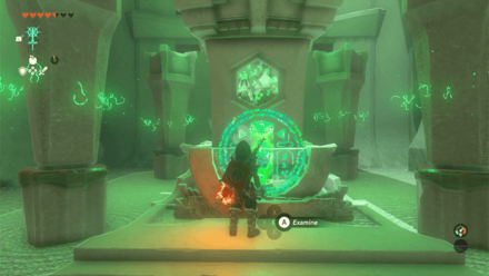 Zelda TotK Otak Shrine Examine Shrine