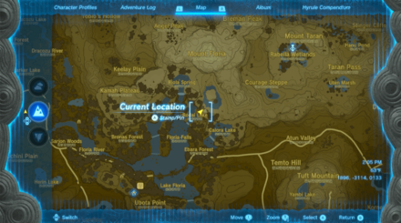 Rodai Lakefront Tunnel Entrance Map Image