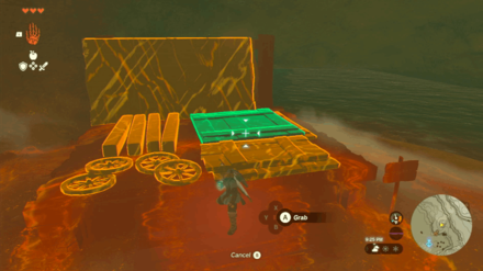 Zelda TotK - Build a Raft to Ride the Stream