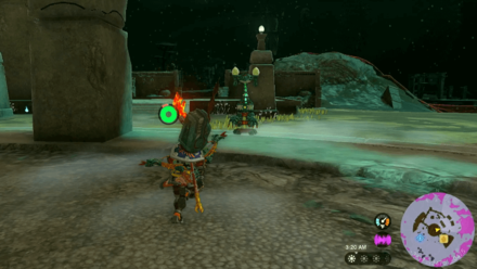 Tears of the Kingdom - Instant Scaffold Overworld Location