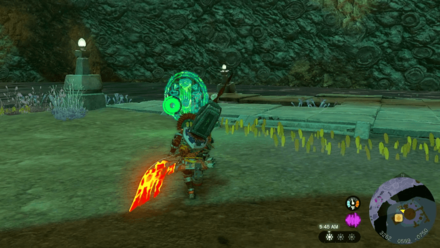 Tears of the Kingdom - Bolt Boat Overworld Location