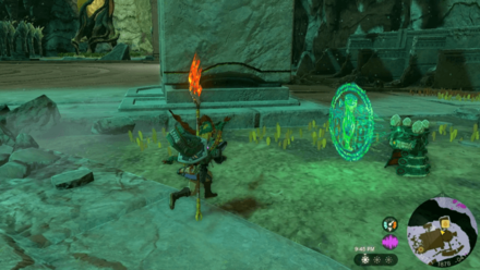 Tears of the Kingdom - Rocket Platform Overworld Location