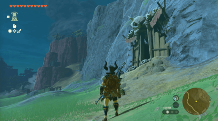 Atun Valley Cave Entrance Overworld Image